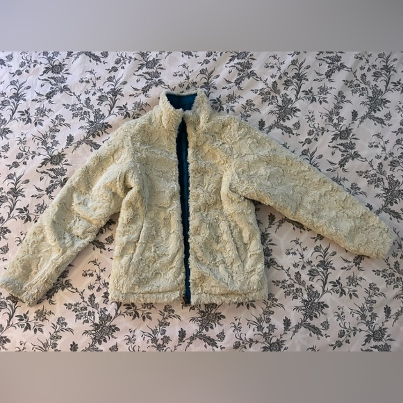 The North Face Girls Reversible Jacket Size Medium 10/12 Excellent Condition - Picture 4 of 7